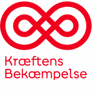 Danish Cancer Society logo with red infinity sign