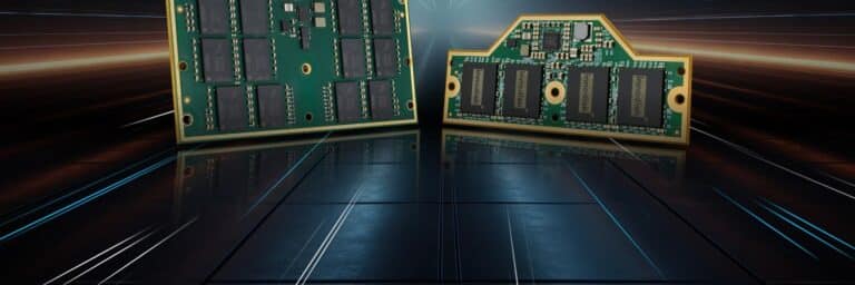 Industrial PCB with electronic components